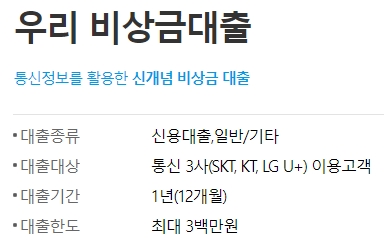 비상금대출 거절