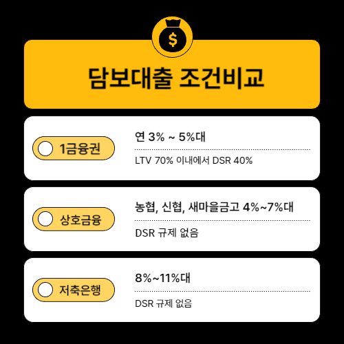 dsr 규제 없는 대출