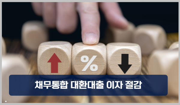 채무통합 대환대출 이자 절감 시뮬레이션
